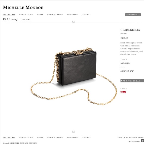 Michelle Monroe clutch/purse - Picture 7 of 7